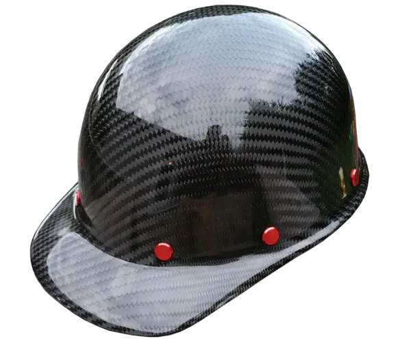 Durable Black Hard Hat for Safety