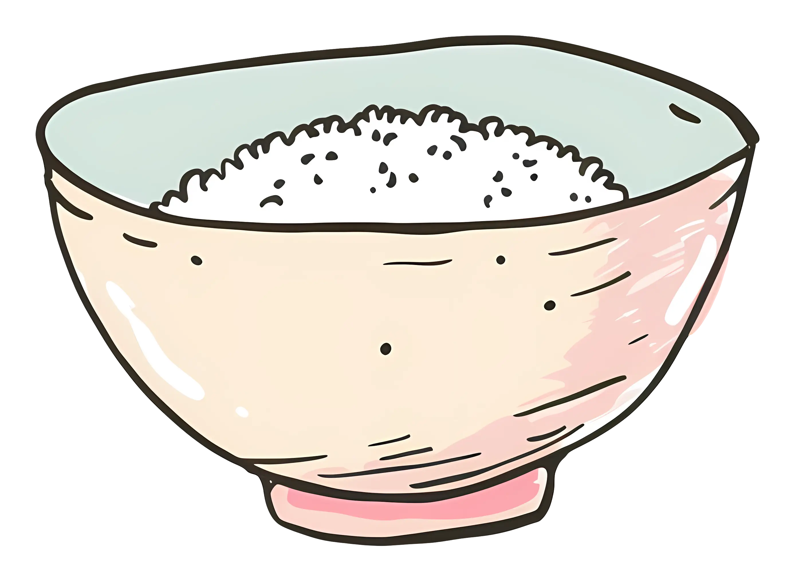 Bowl of White Rice