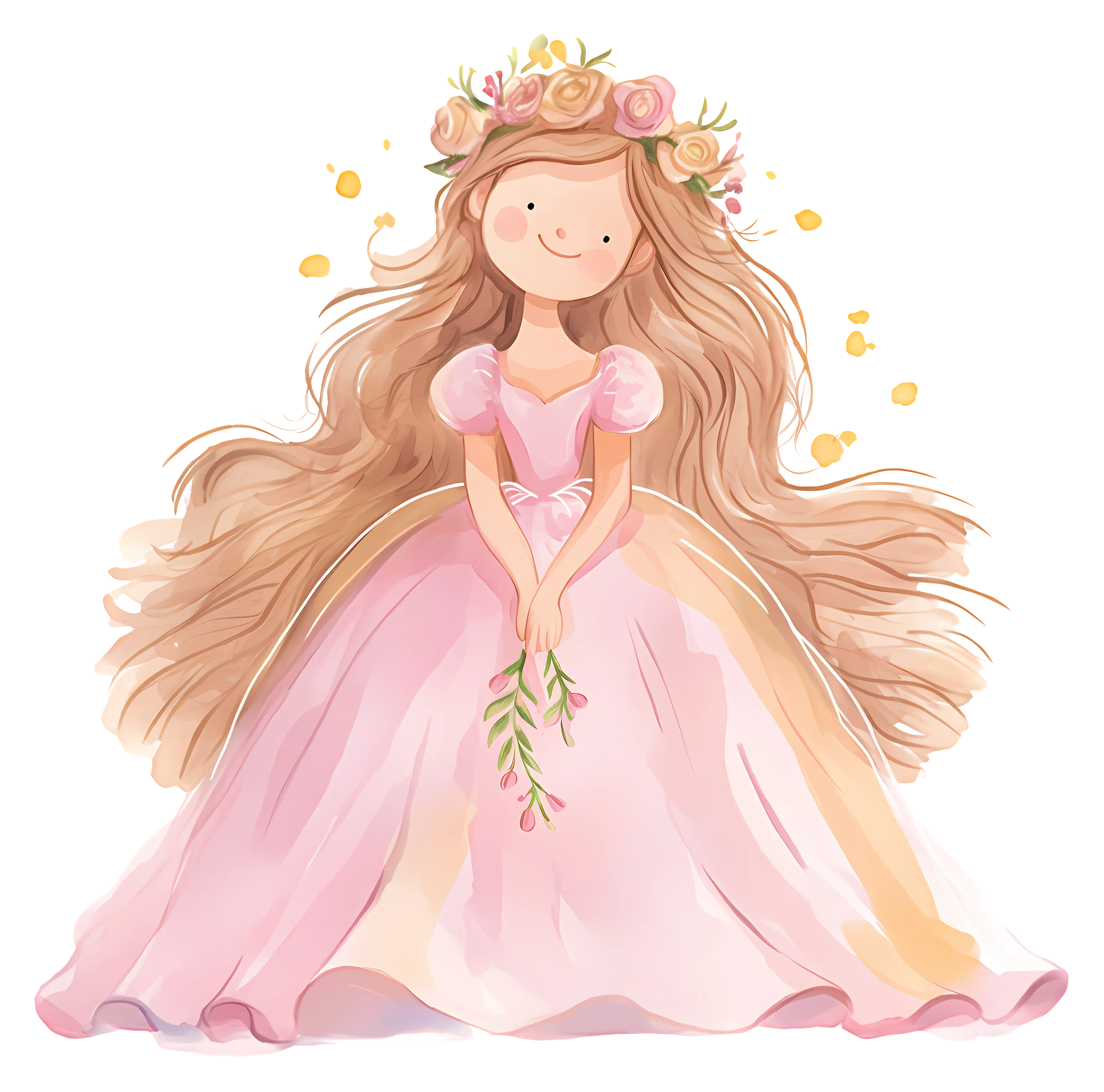 Beautiful Princess Illustration