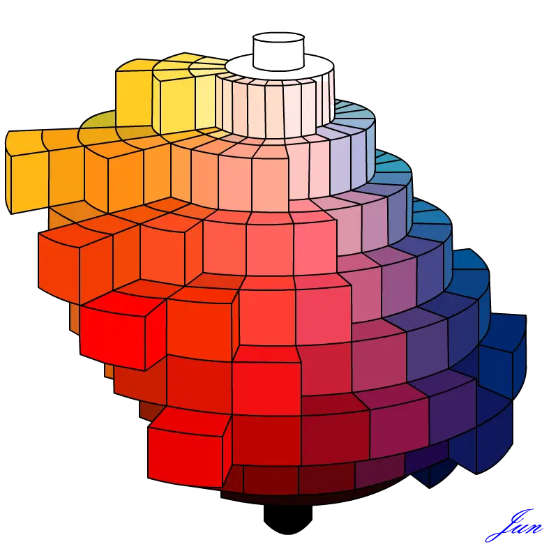 Colorful 3D Geometric Shape