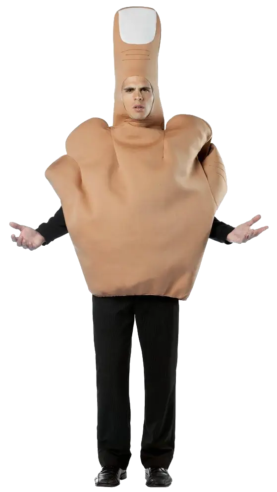 Person in Thumb Costume