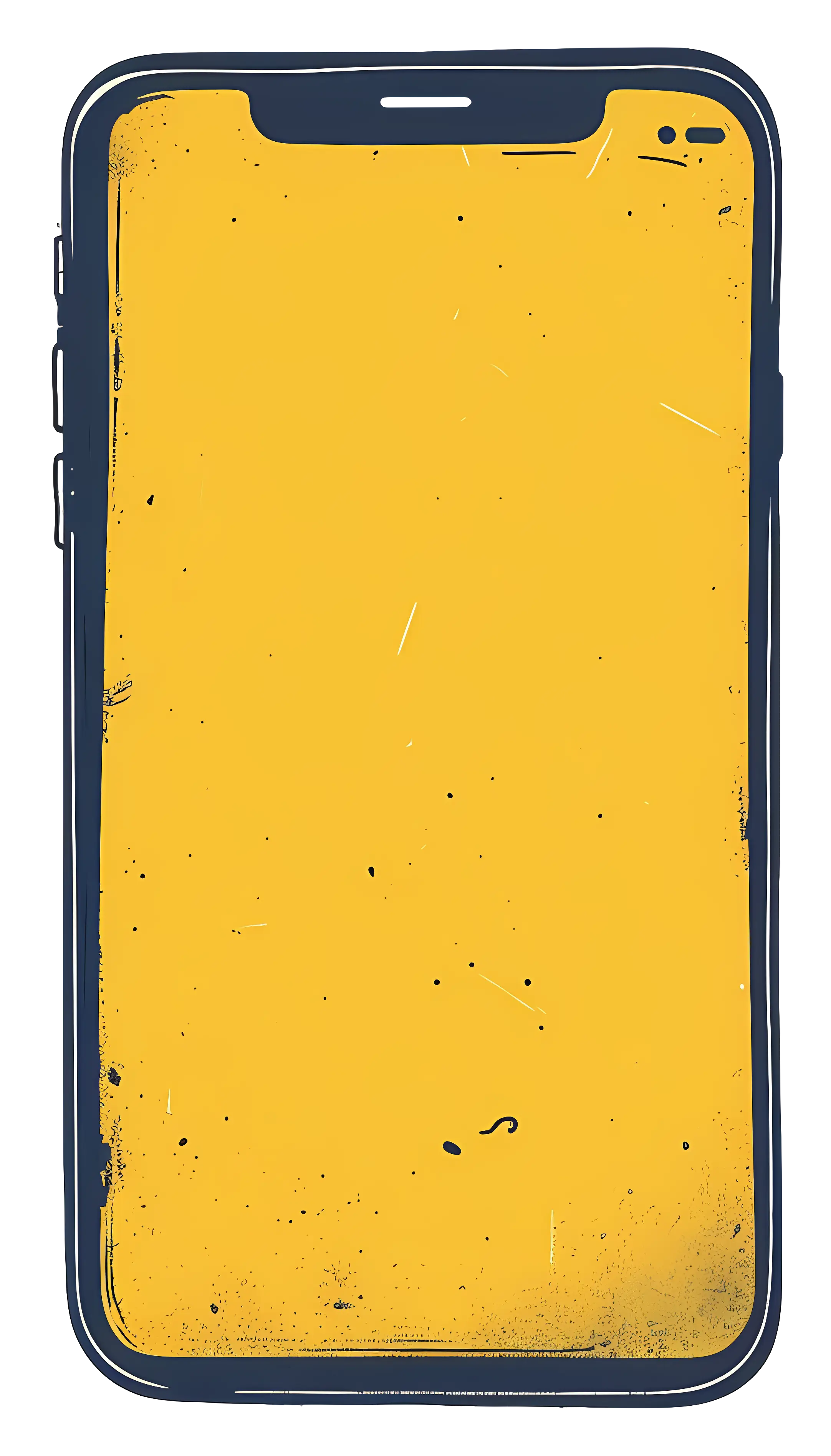 Yellow Minimalist Smartphone Wallpaper