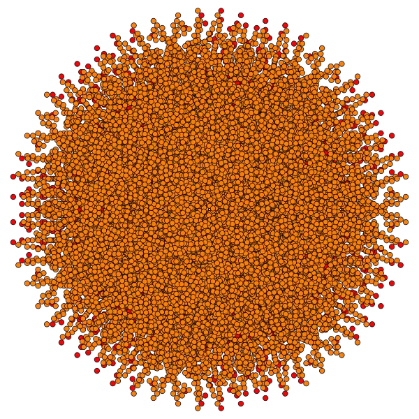 Virus Structure Illustration with Detailed Particles