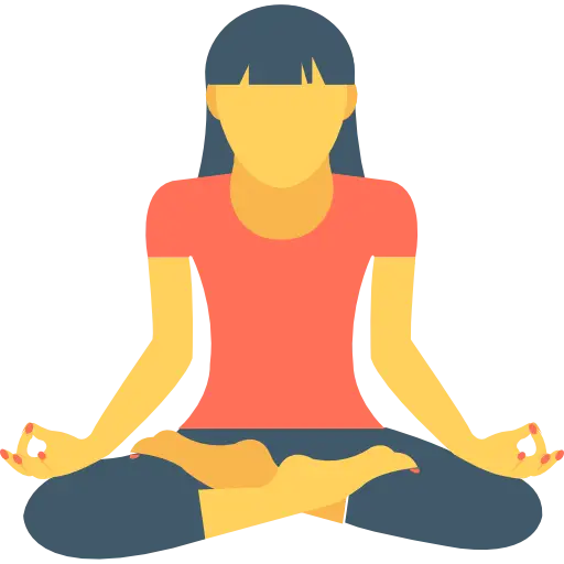 Woman in Yoga Pose