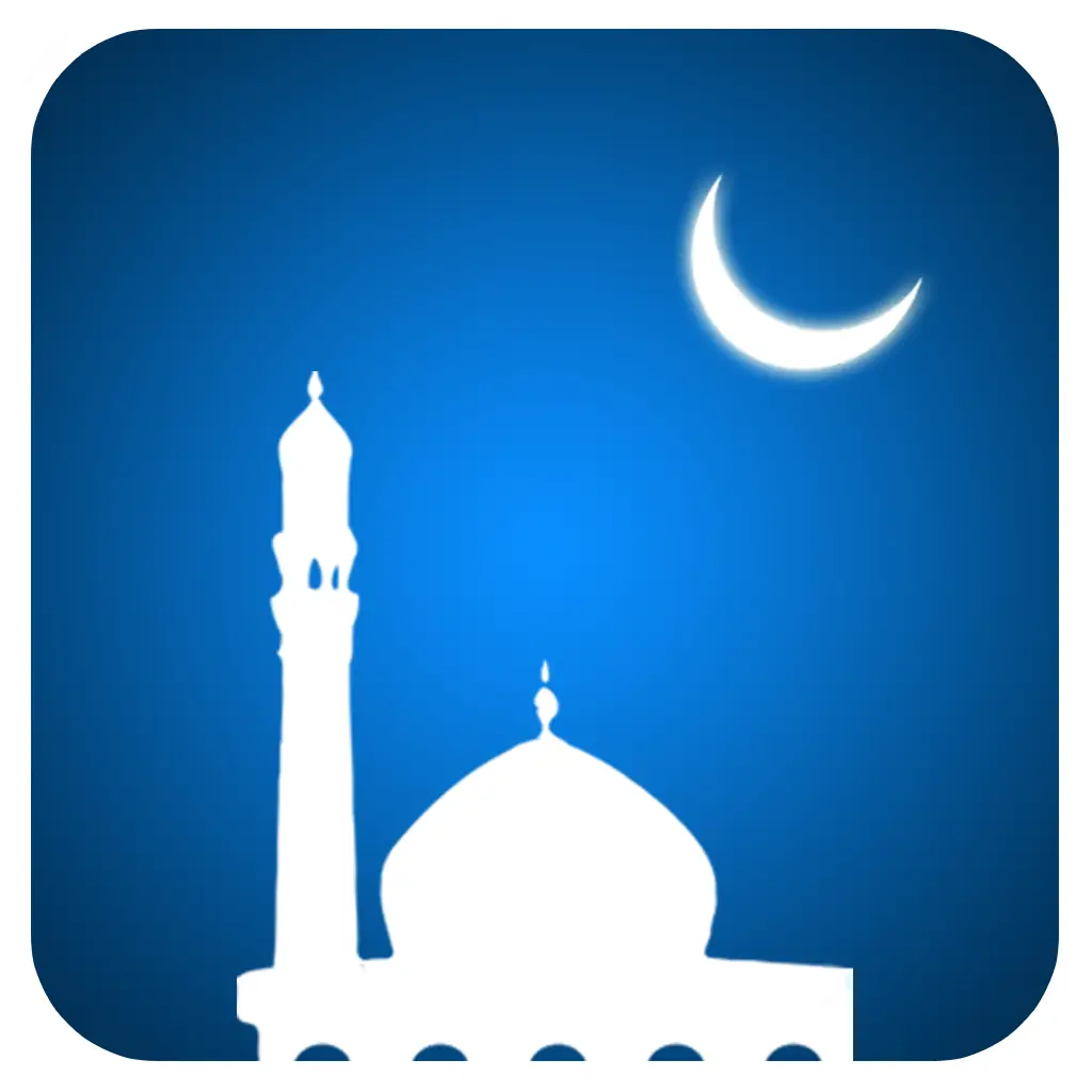 Mosque with Crescent Moon