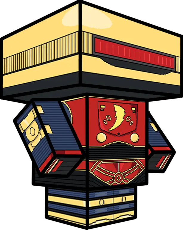 Box-Shaped Robot Toy