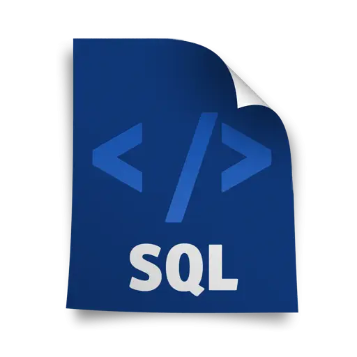 SQL Code Icon
