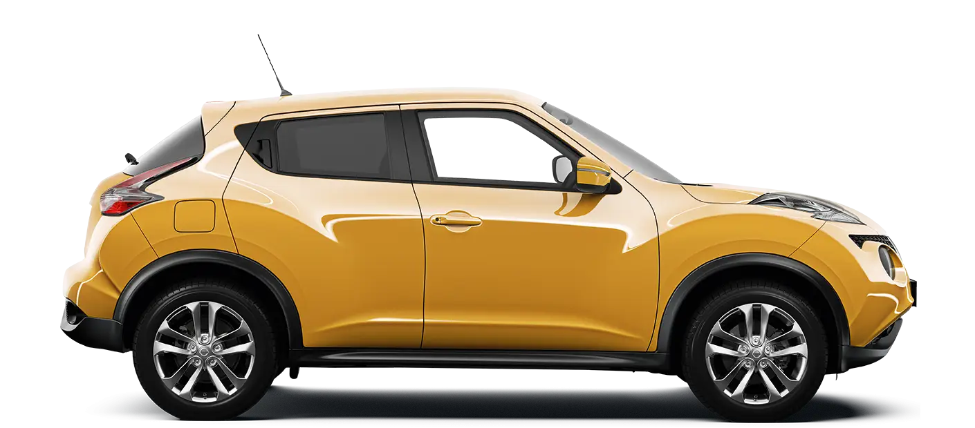 Yellow Compact Car Icon