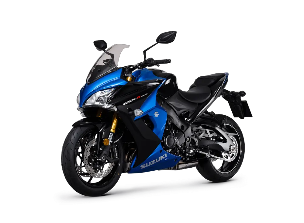 Blue Sports Motorcycle for High-Speed Passion