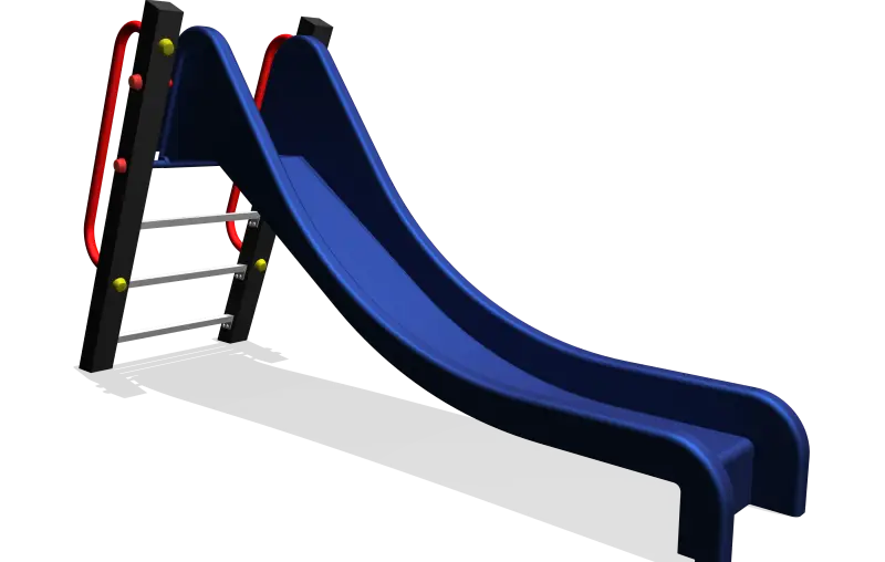 Blue Playground Slide for Kids