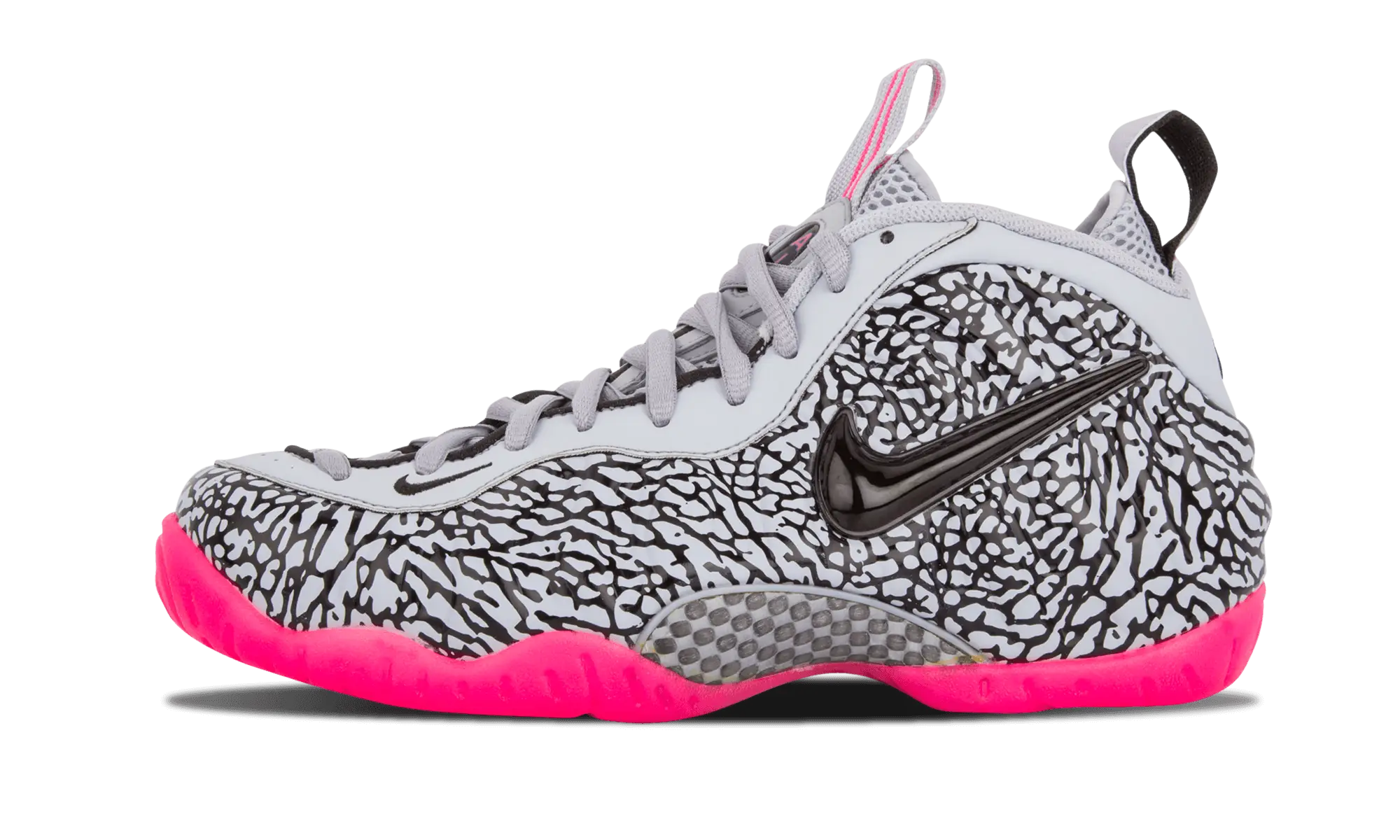 Gray and Pink Sports Shoe for Style and Comfort