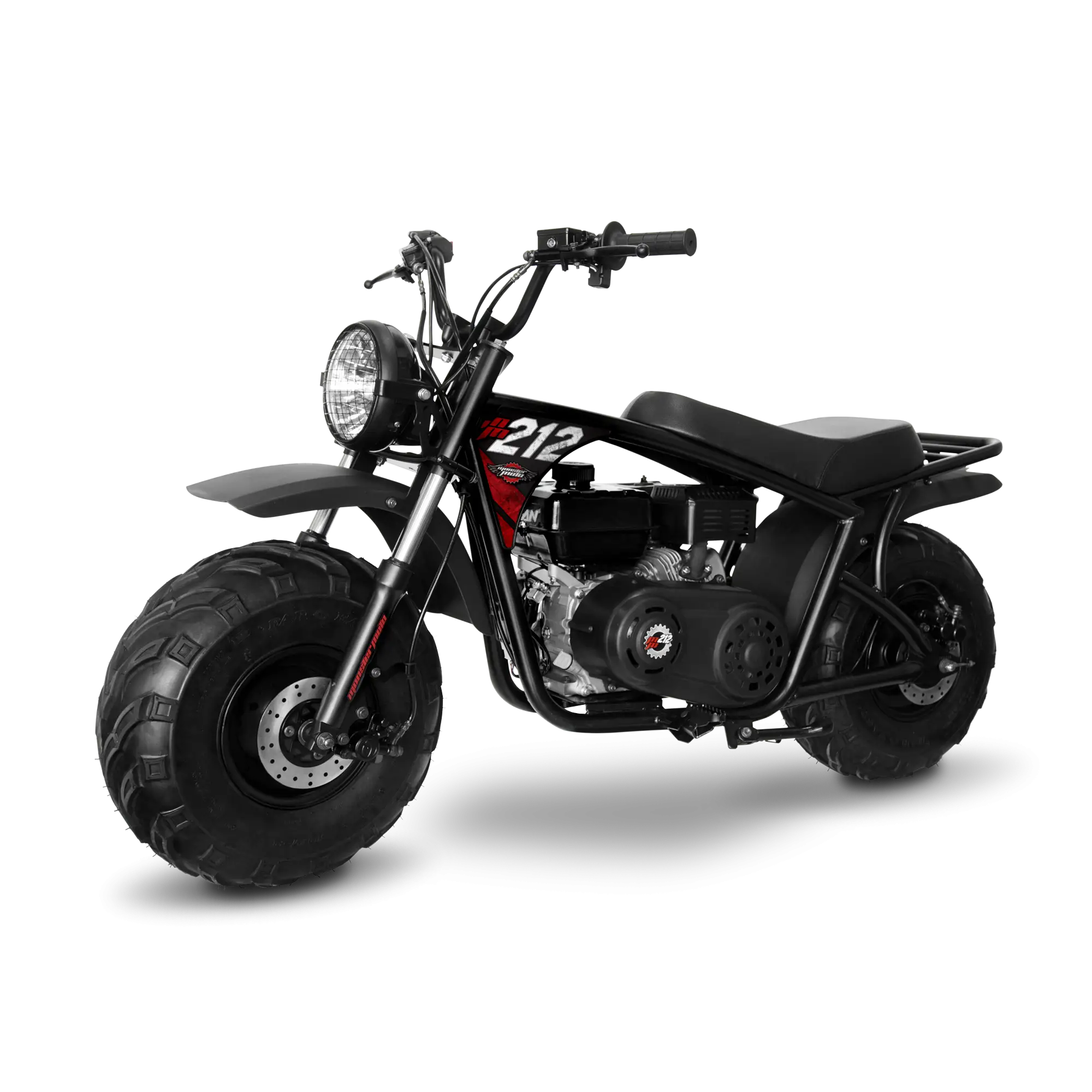 Black Mini Bike with Compact Design