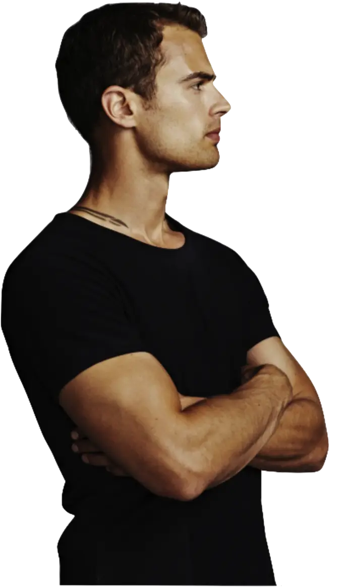 Man in Black Shirt