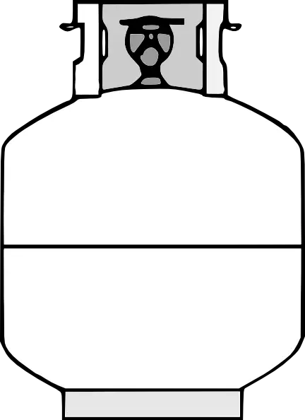 Propane Tank for Outdoor Cooking