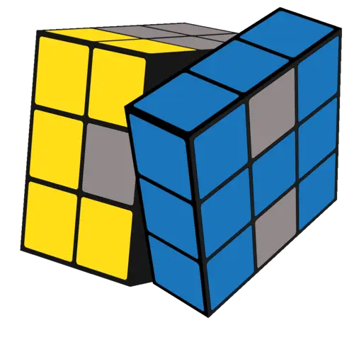 Colorful Rubik&#039;s Cube Puzzle