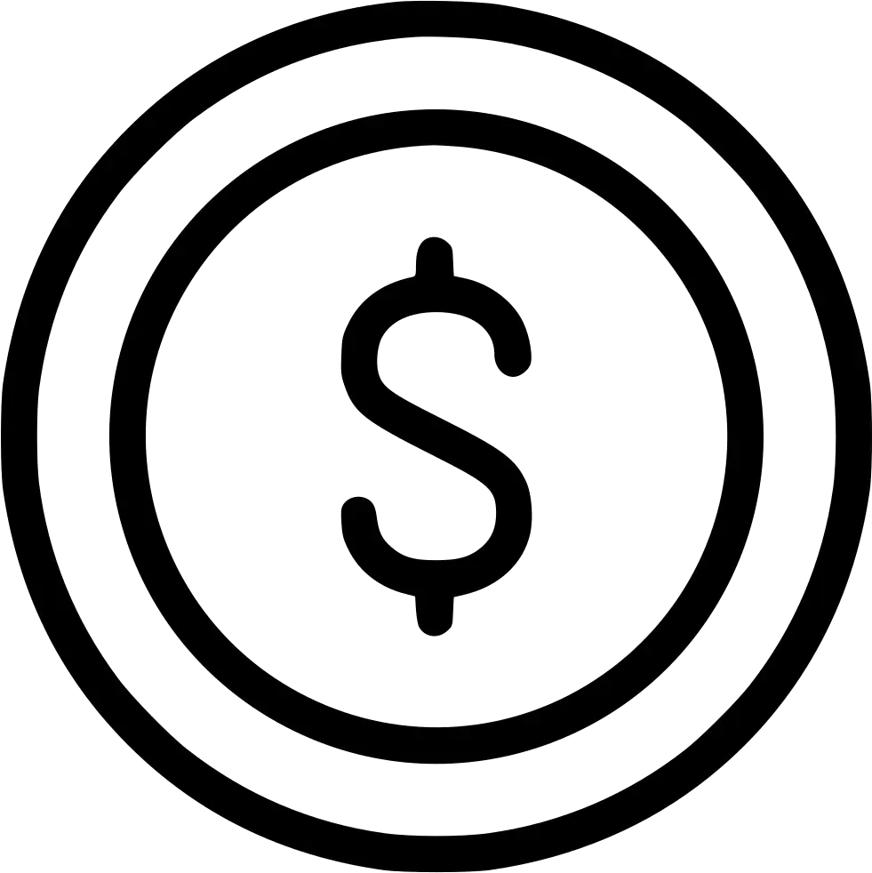 Dollar Sign in Circle Symbol