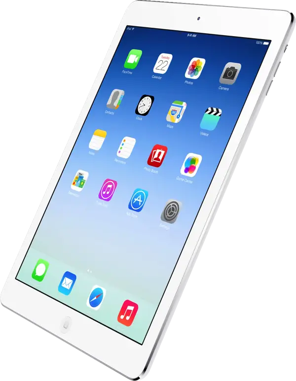 Tablet with App Display