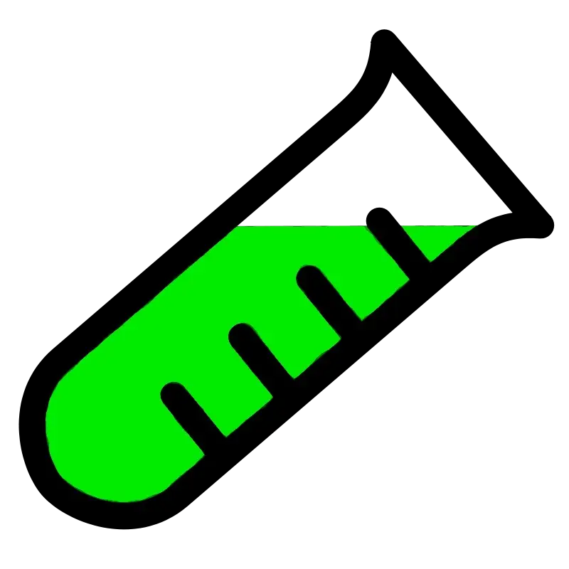 Green Liquid in a Test Tube