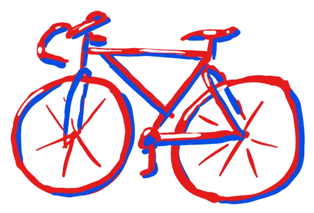 Doodle Bicycle Drawing