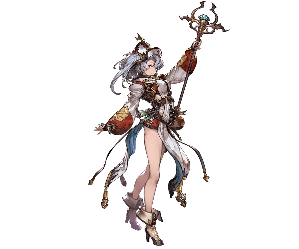 Fantasy Character with Staff