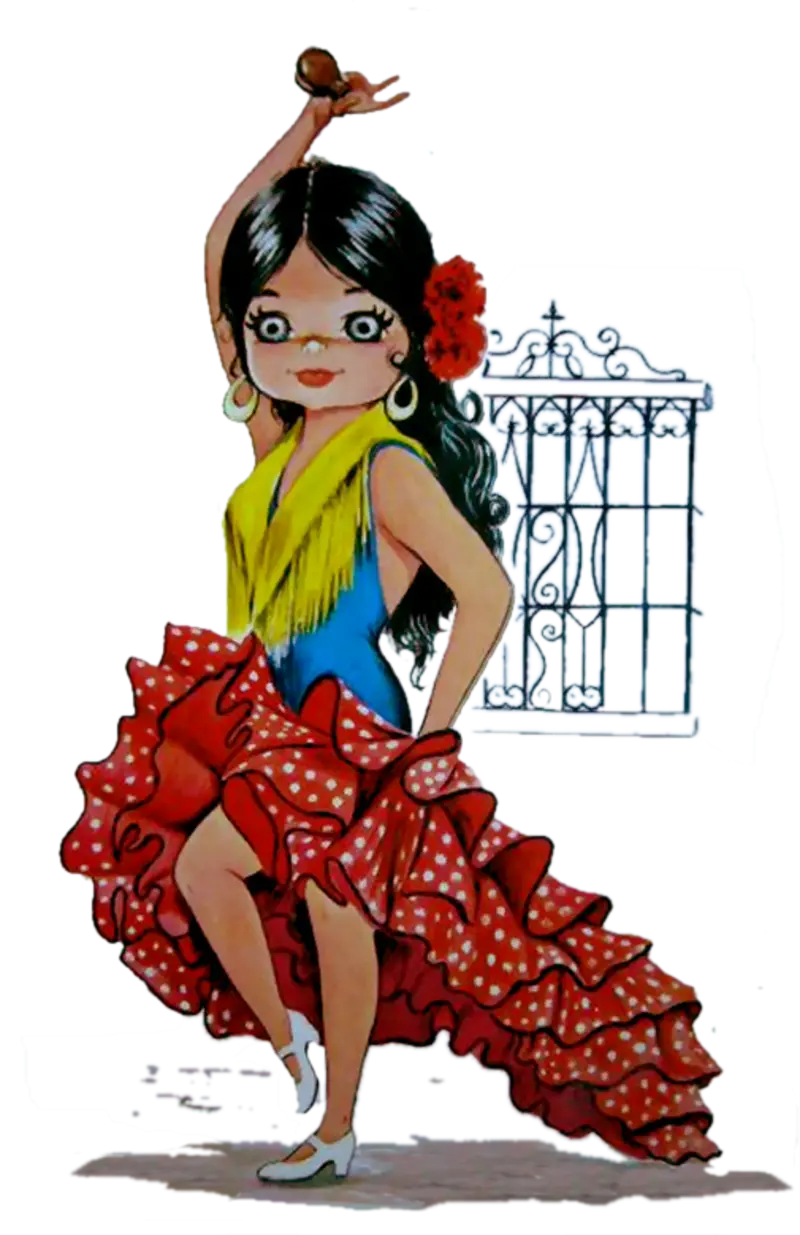 Flamenco Dancer Illustration