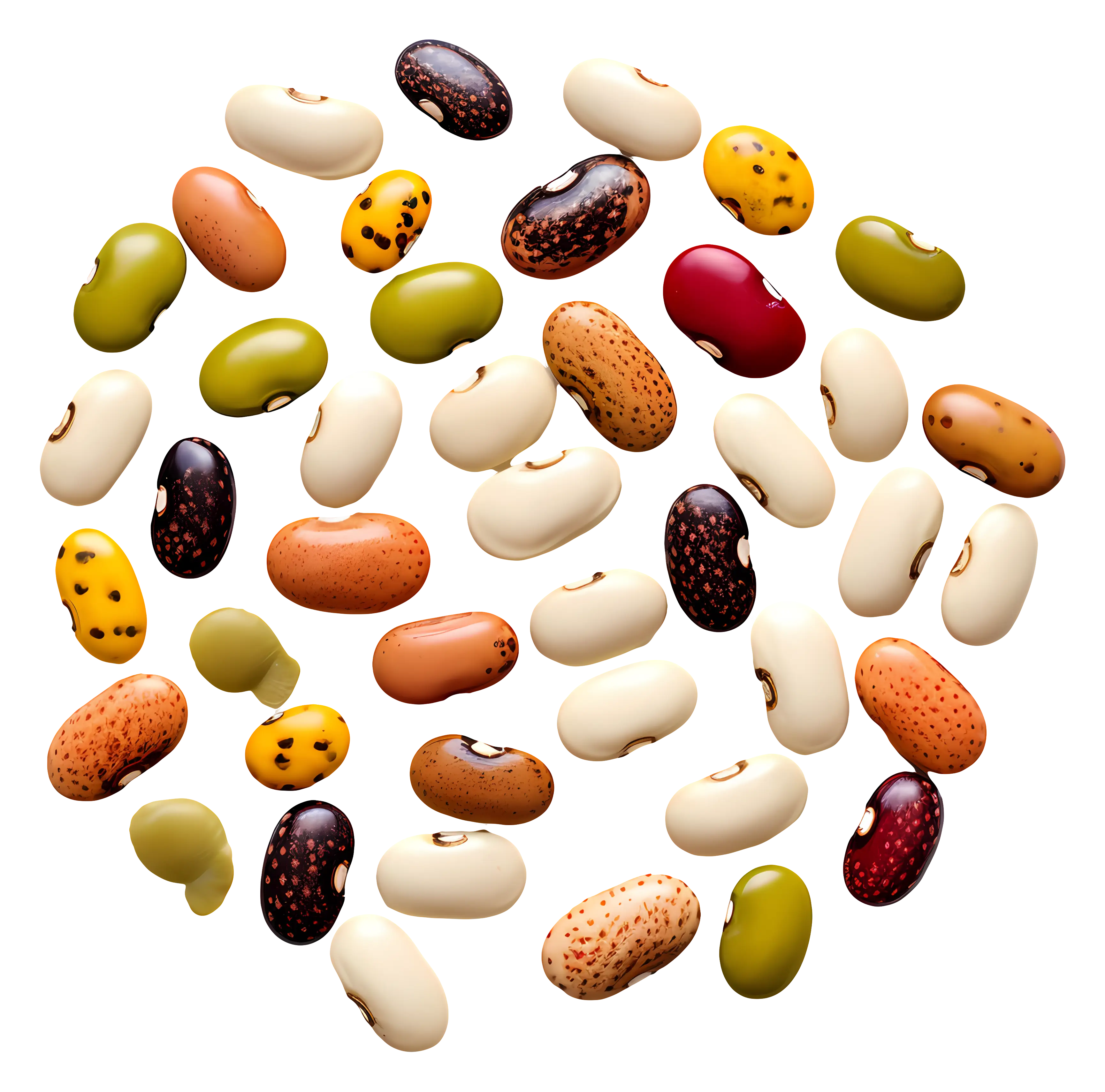 Assorted Colorful Beans