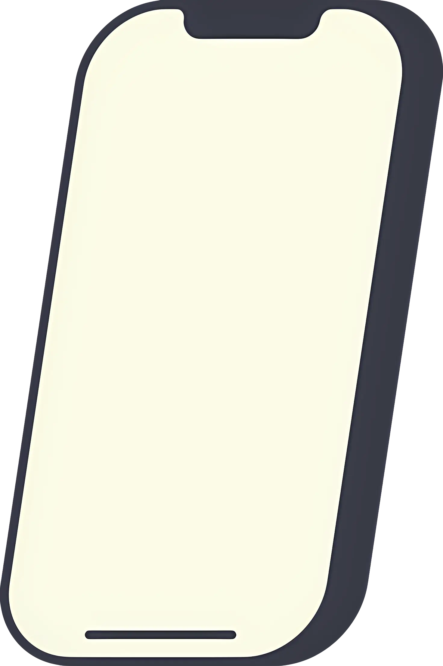 Blank Smartphone Screen