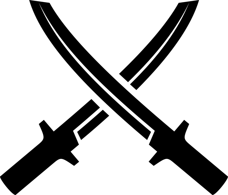 Crossed Swords Icon Design