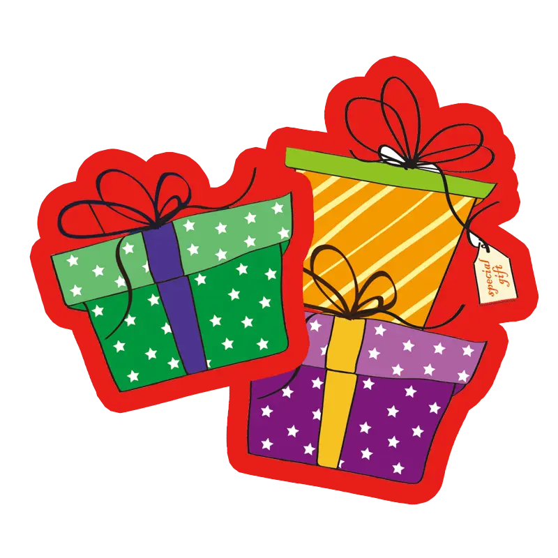 Colorful Wrapped Presents