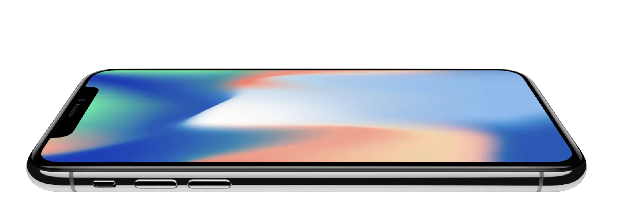 Flat-Lying View of a Smartphone