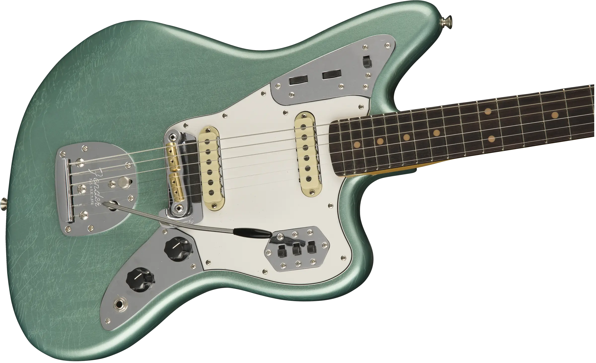 Metallic Green Electric Guitar