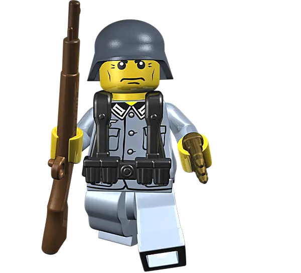 Lego Soldier Toy Figure