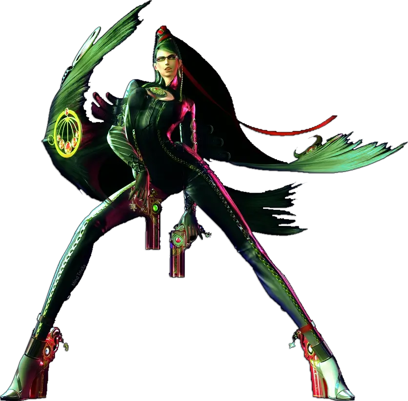 Stylized Action Female Game Character Illustration