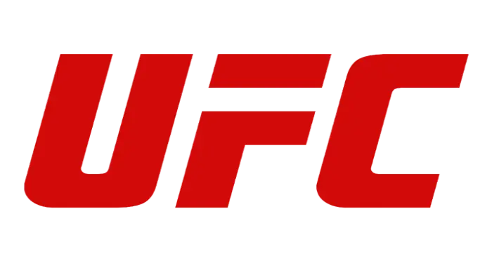 Red UFC Logo for Mixed Martial Arts
