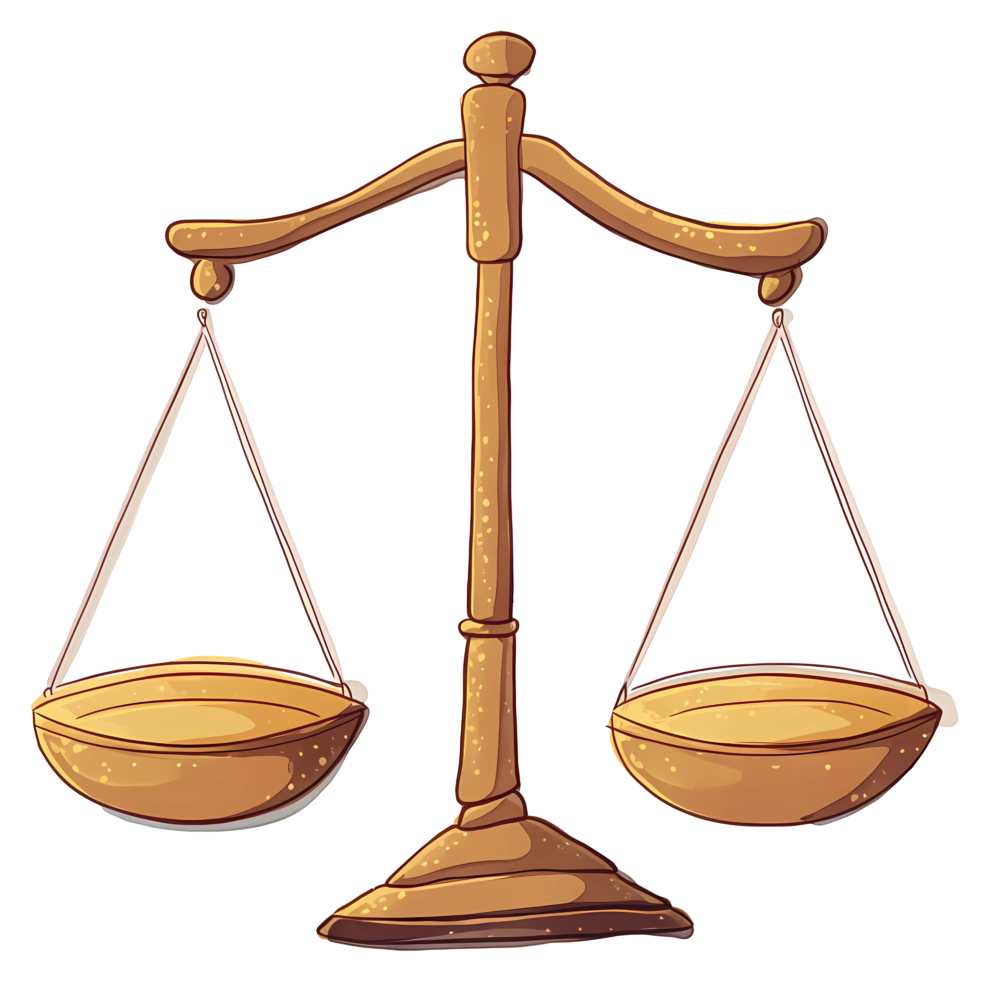 Golden Scales of Justice