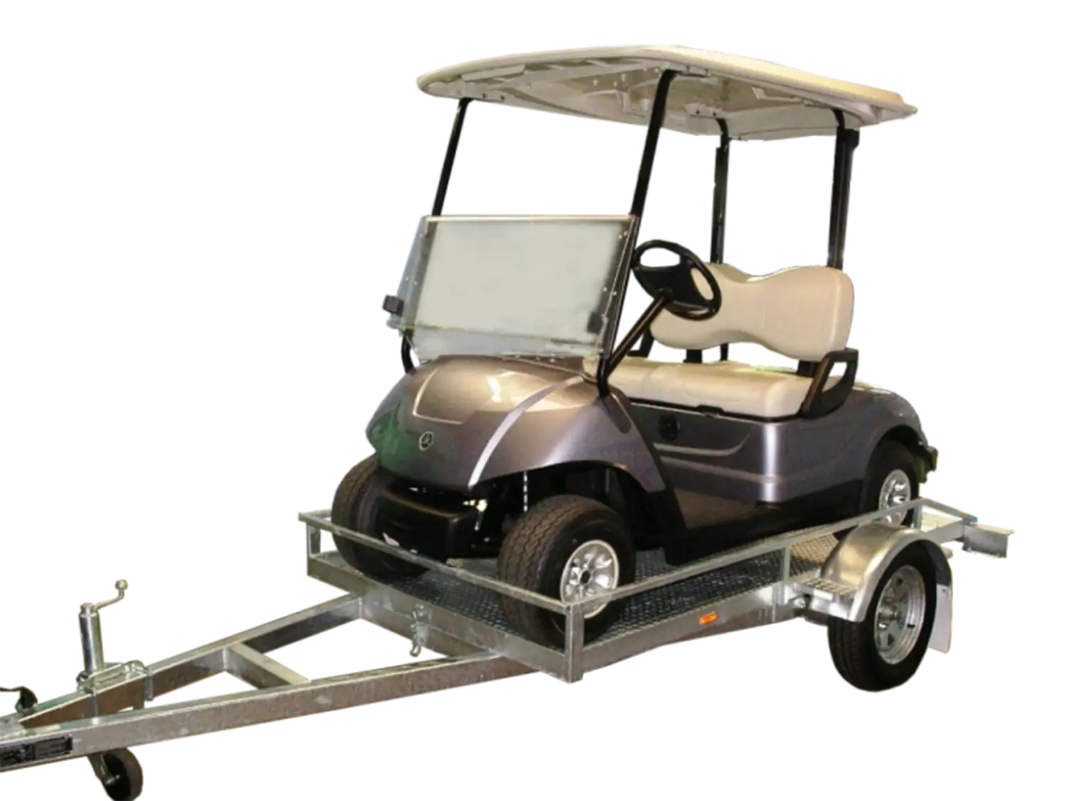 Golf Cart with Towing Trailer for Transport