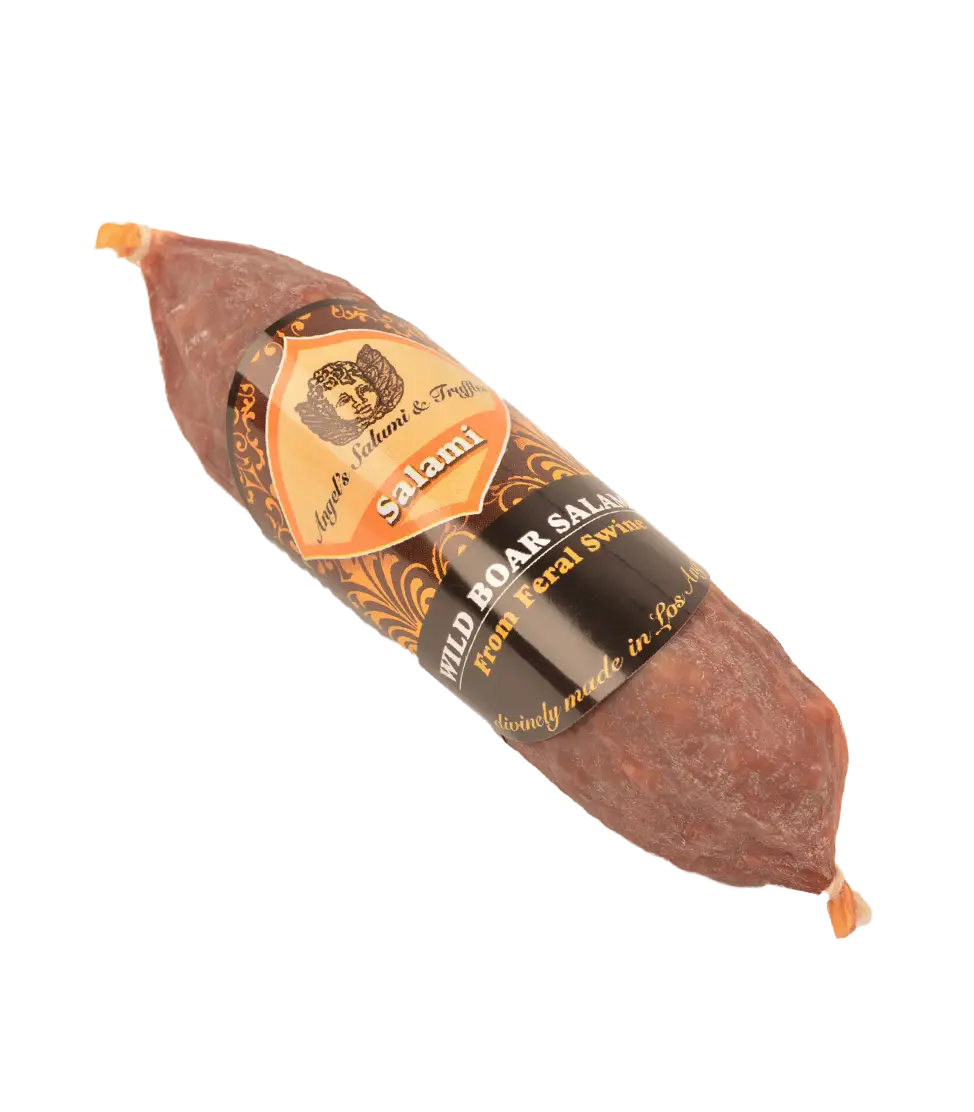 Wild Boar Salami with Decorative Packaging