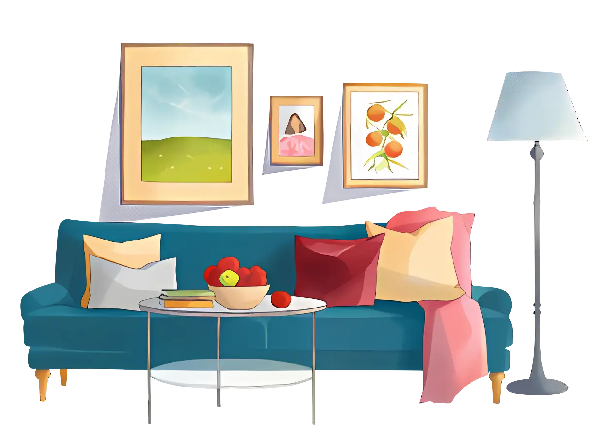 Cozy Living Room Interior