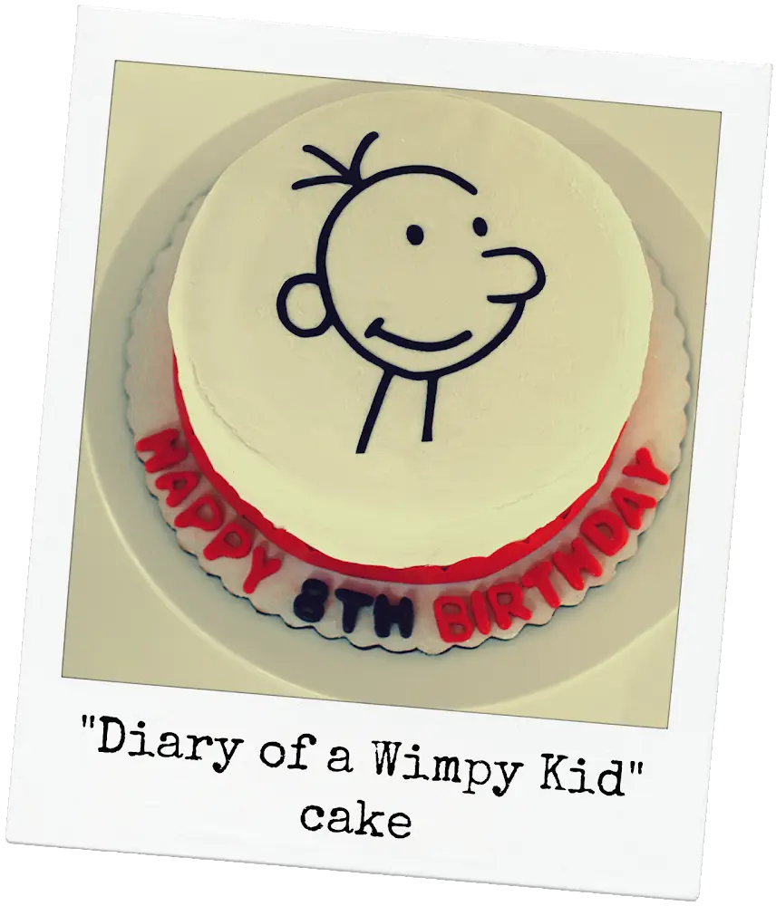 Diary of a Wimpy Kid Birthday Cake