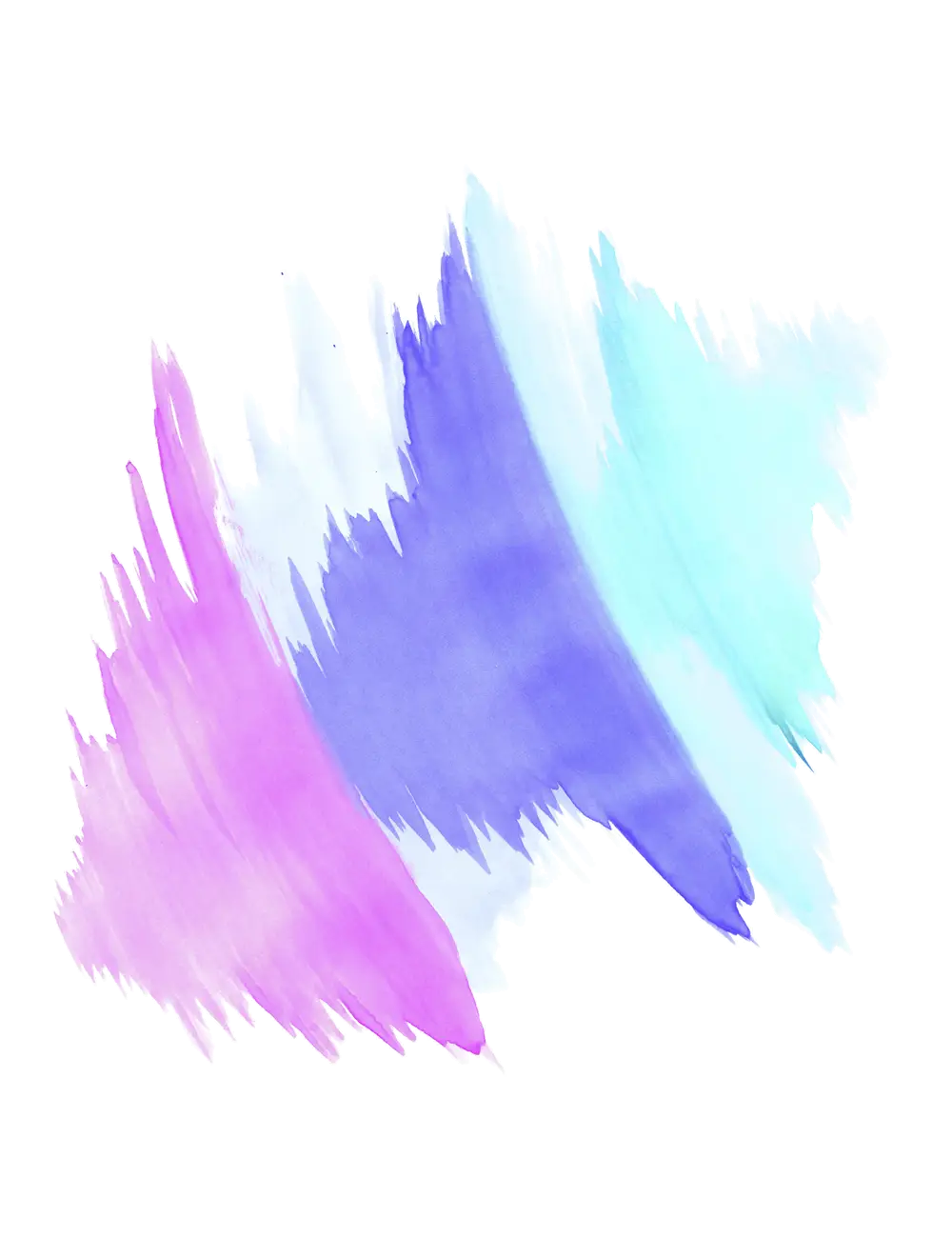 Colorful Brush Strokes Art