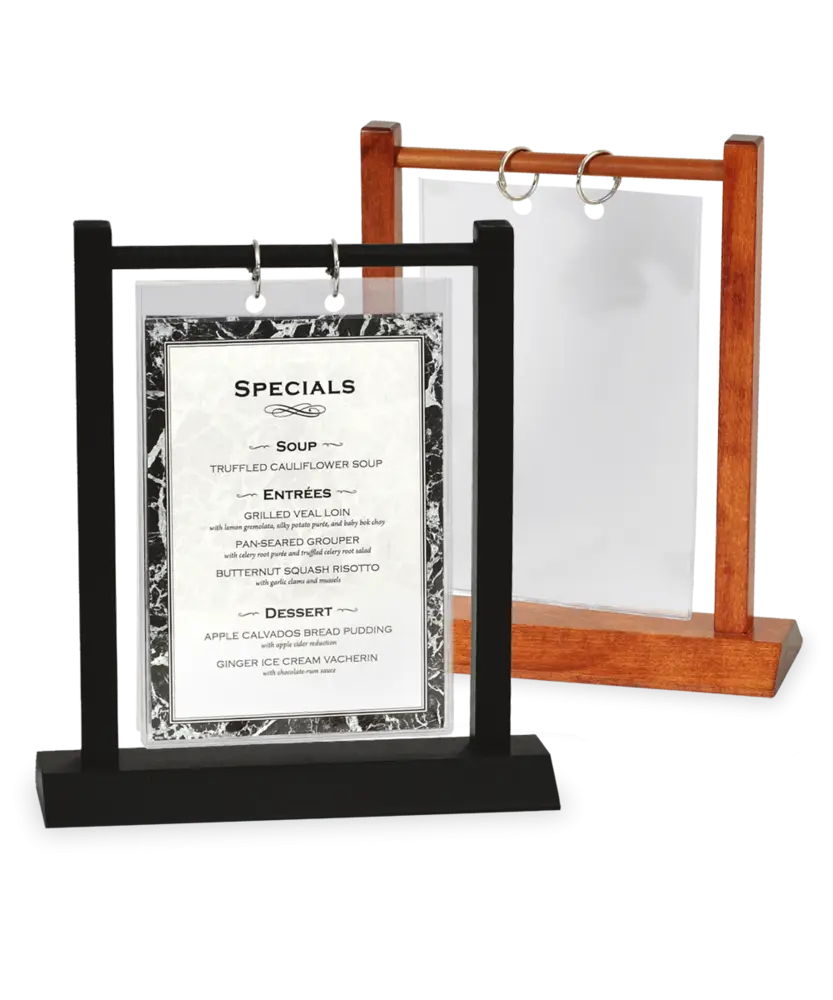 Restaurant Menu Stand