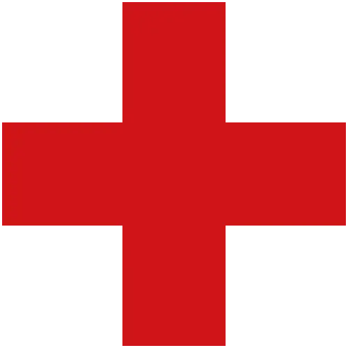 Red Cross Symbol for Medical Aid
