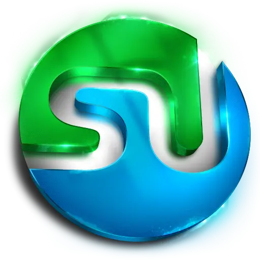 StumbleUpon Logo in Green and Blue