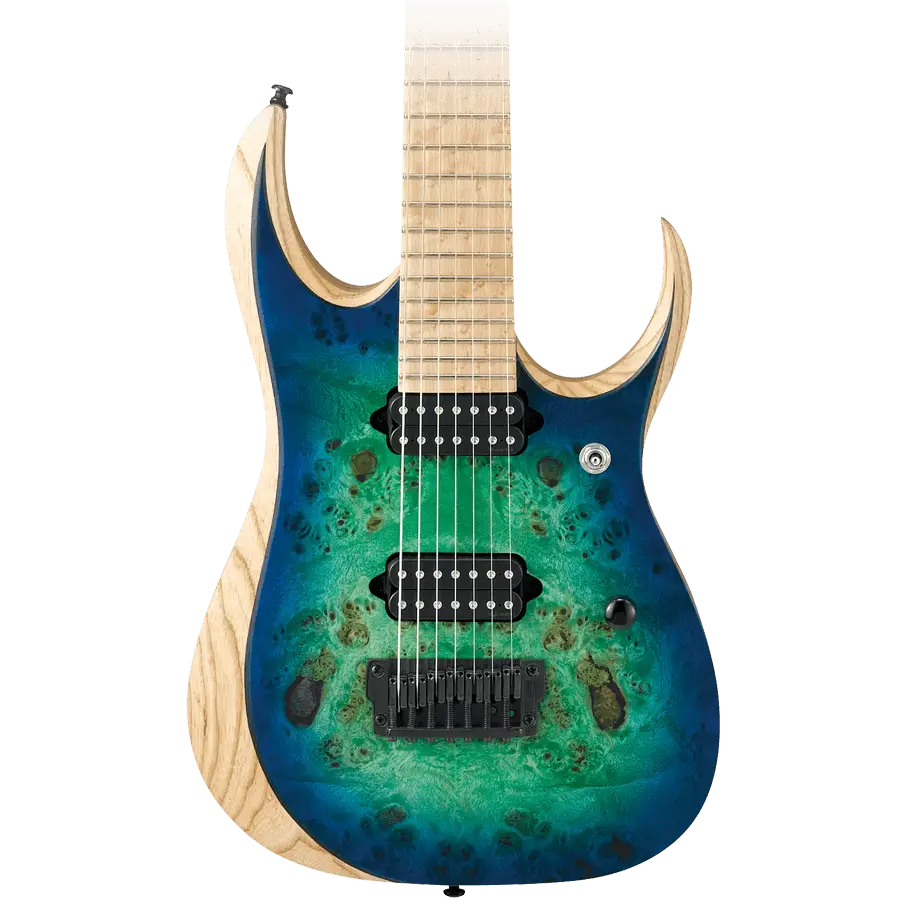 Electric Guitar with Vibrant Blue Finish