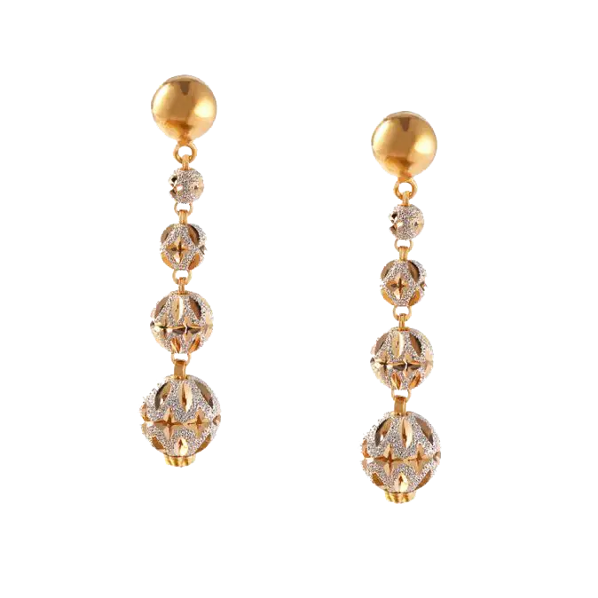 Elegant Gold Earrings for Fashion