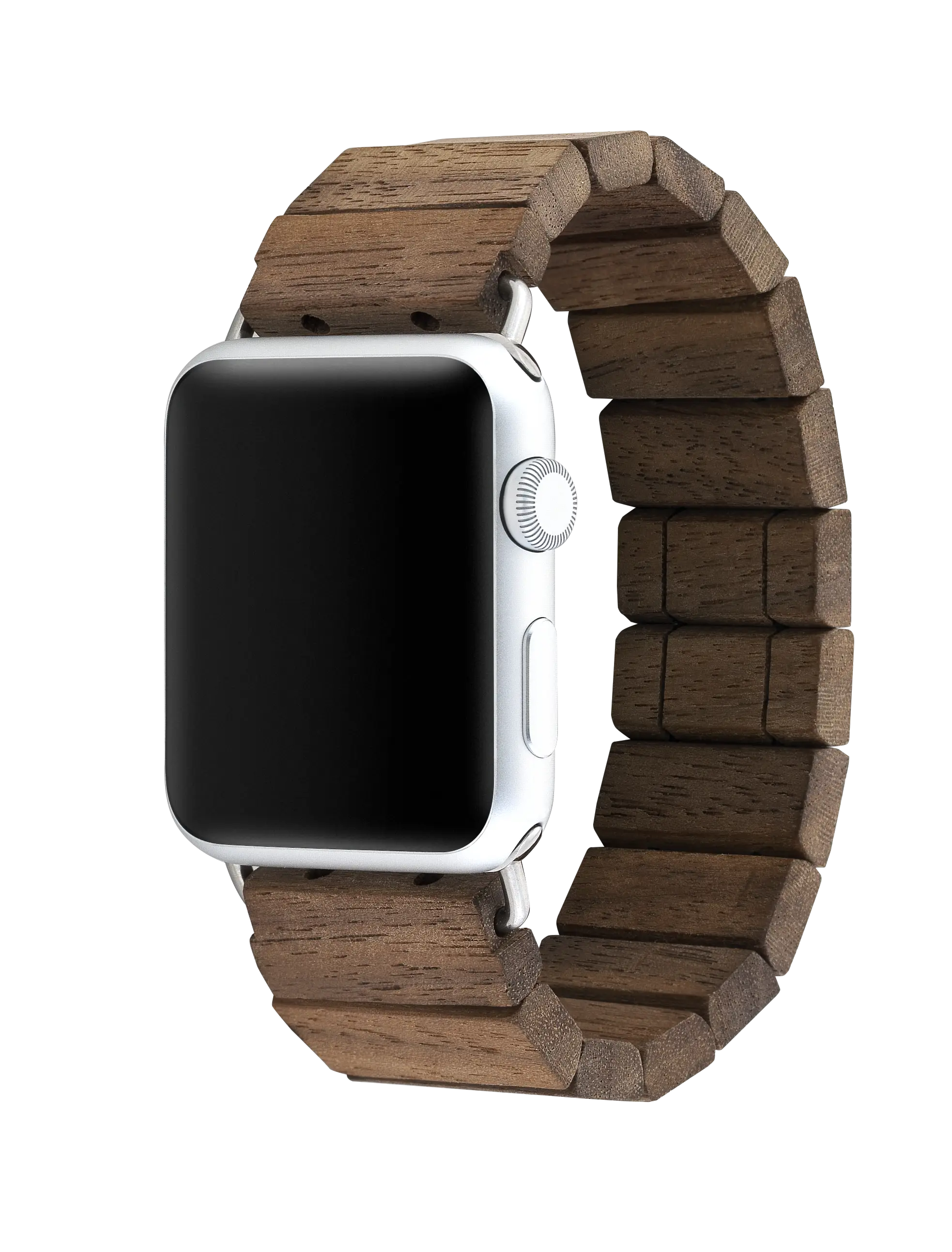Smartwatch with Wooden Band