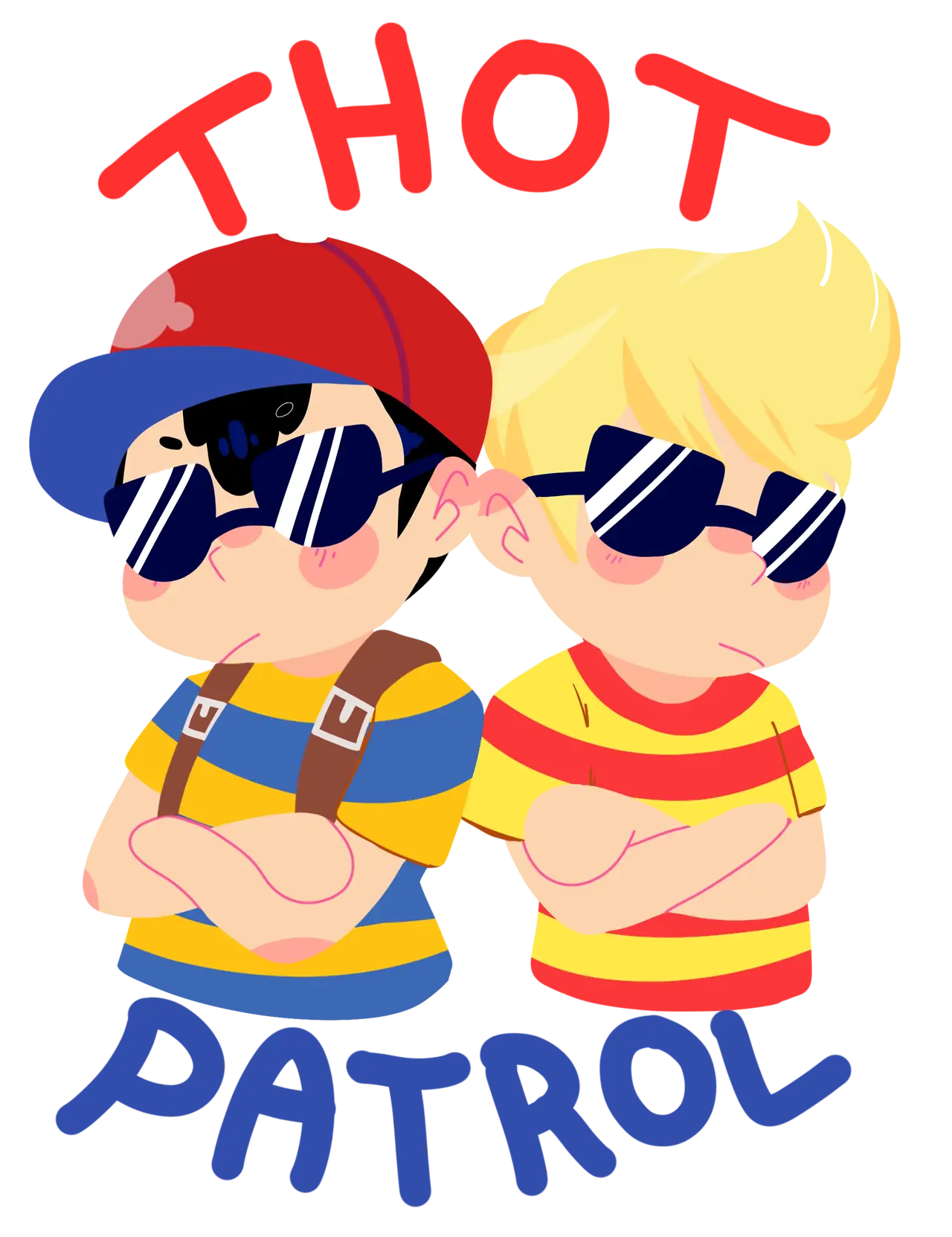 Cool Cartoon Characters with Sunglasses