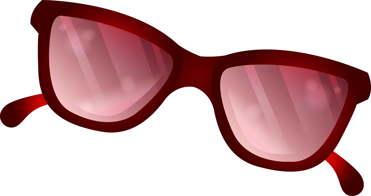 Stylish Red Sunglasses