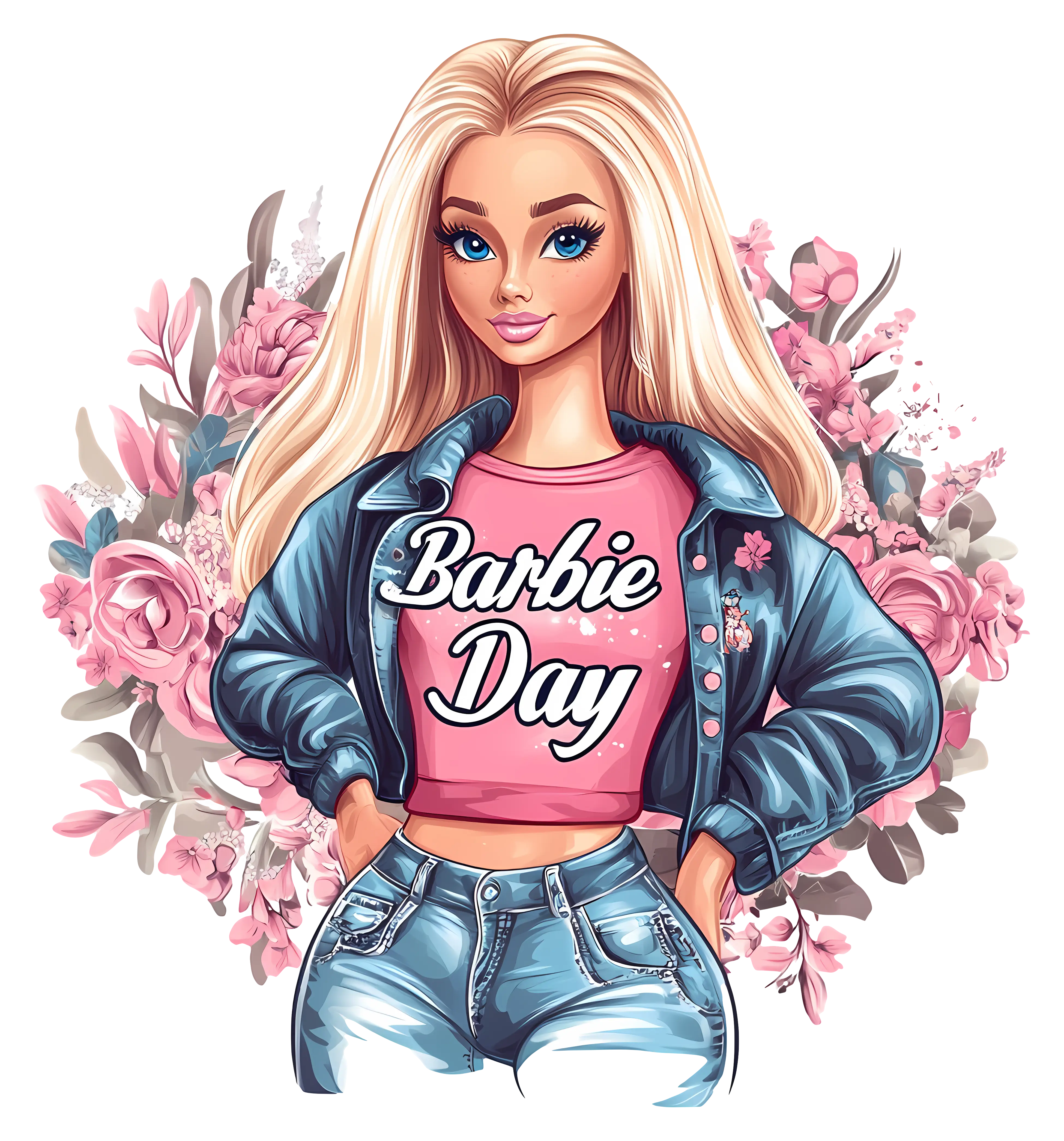 Barbie Day Fashion Illustration