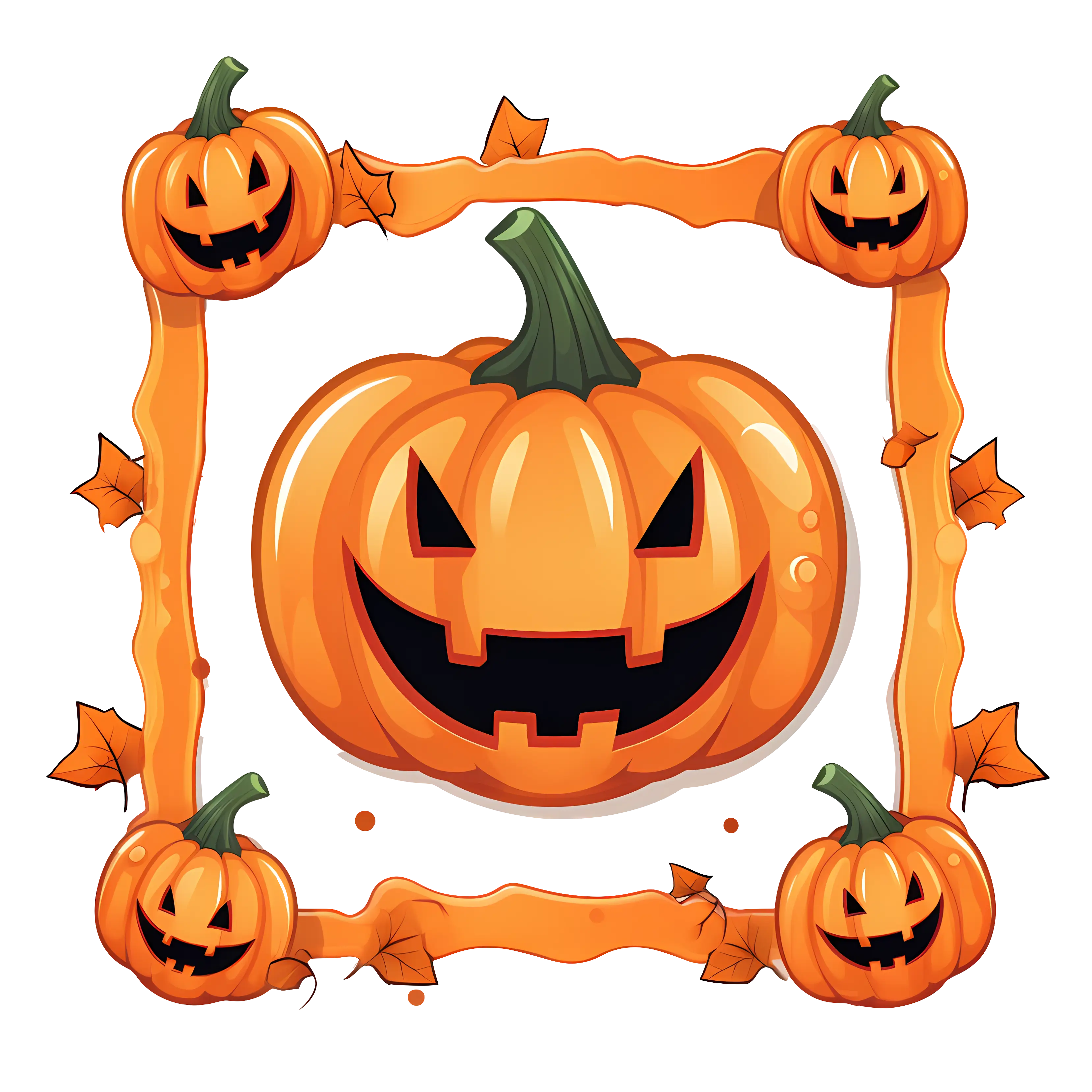 Halloween Pumpkin Illustration